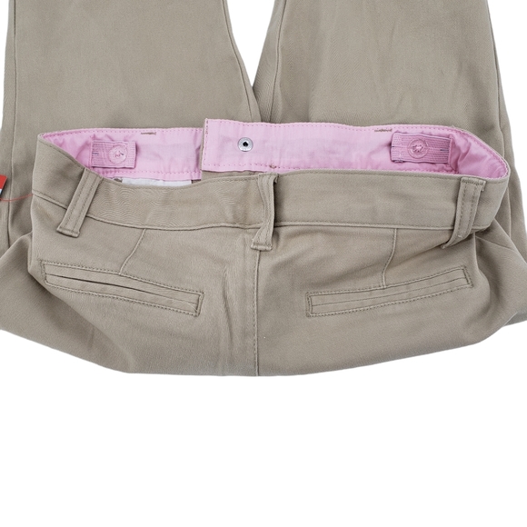 NWT Cat & Jack Girls School Uniform Pants Size 12 - Four Pack Sourdough Beige - Picture 6 of 8